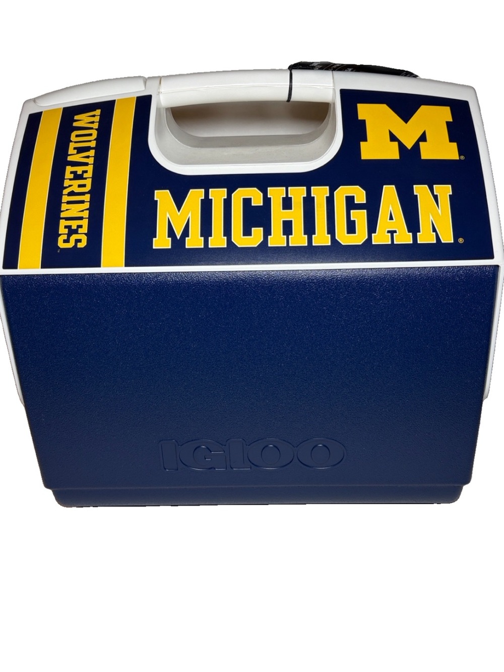 U of Michigan Wolverines Igloo Cooler 30 Cans 16 Qt Playmate Elite NWT